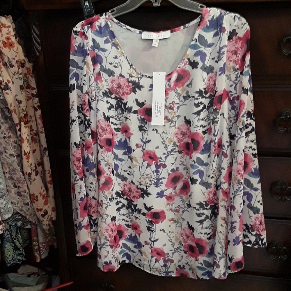 Beautiful floral blouse